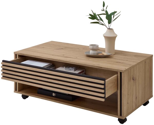 KONFERENČNÝ STOLÍK, dub artisan, kompozitné drevo, 60/90/42 cm MID.YOU - Stolíky do obývačky, Online Only