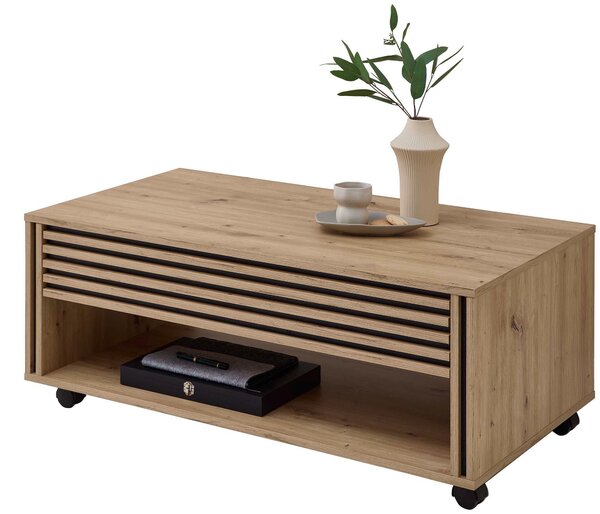KONFERENČNÝ STOLÍK, dub artisan, kompozitné drevo, 60/90/42 cm MID.YOU - Stolíky do obývačky, Online Only