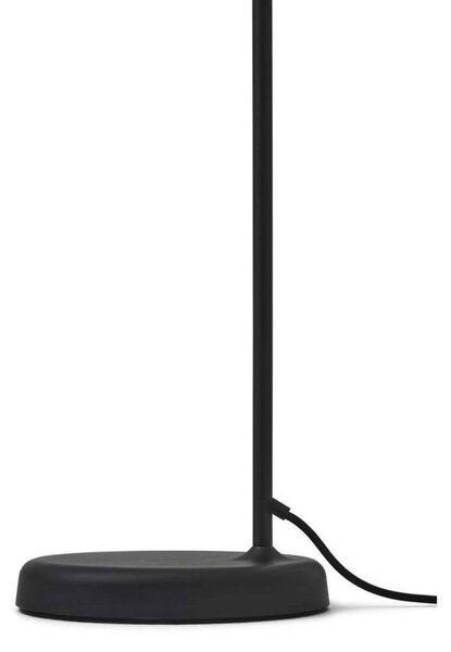 NEW WORKS Stojacia lampa Material, béžová/čierna, Krémová / jantárovo žltá, Obývacia izba / jedáleň, kov, Moderný, Stolová lampa