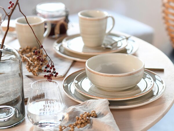 KOMBINOVANÝ SERVIS Caoba 16-dielne Creatable - Online Only bytové doplnky, Online Only