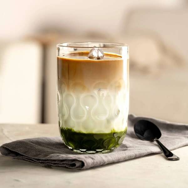 Leonardo poháre na Latte Gocce 390 ml 2 ks