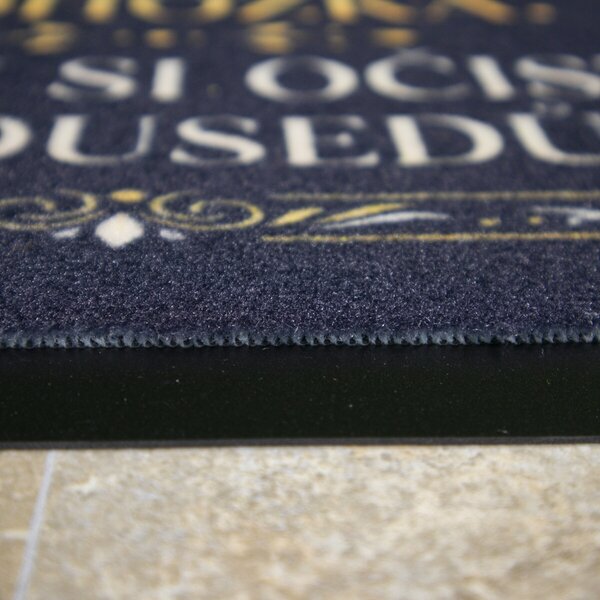 Mercury Flooring, Drahá a značková rohožka 40x60 cm - na von aj na doma, 40x60, čierna