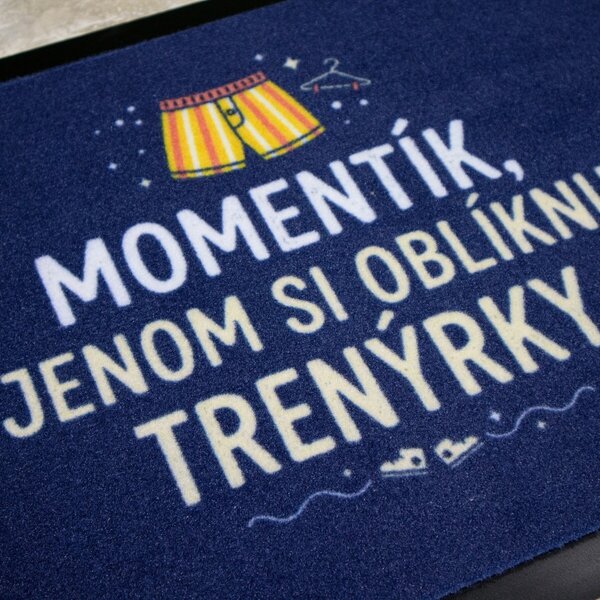 Mercury Flooring, Trenková rohožka 40x60 cm - na von aj na doma, 40x60, modrá