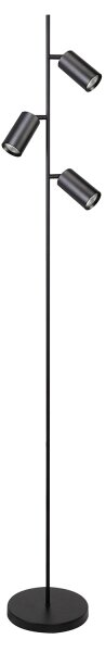 Brilagi - Stojacia lampa SELE 3xGU10/30W/230V čierna