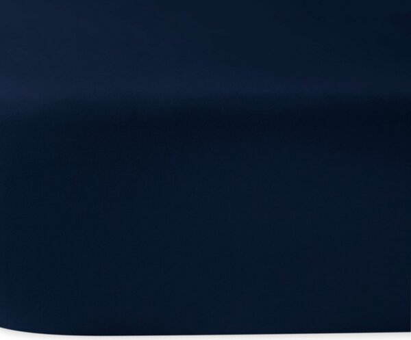 SATÉNOVÉ PRESTIERADLO 026 160X220 CM TMAVOMODRÉ
