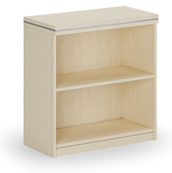 Kancelársky regál ARRISTO LUX, 800 x 400 x 836 mm, breza