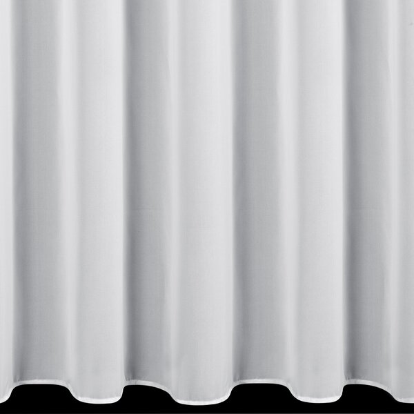 ZÁCLONA NA PÁSKE LUISA 400X160 CM BIELA