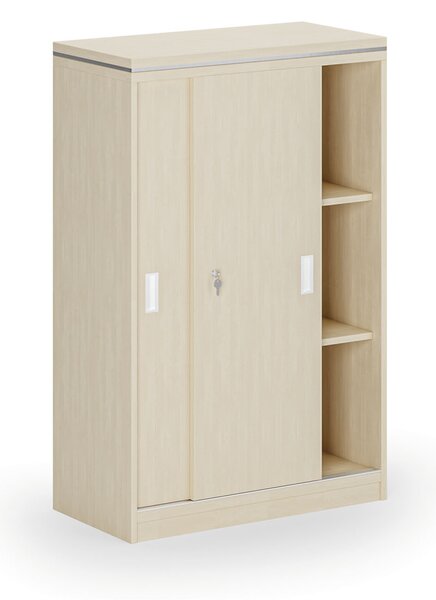 Skriňa zasúvacia ARRISTO LUX, 800 x 400 x 1236 mm, breza