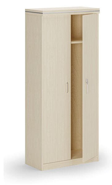 Šatníková skriňa s výsuvom ARRISTO LUX, 800 x 400 x 1836 mm, breza