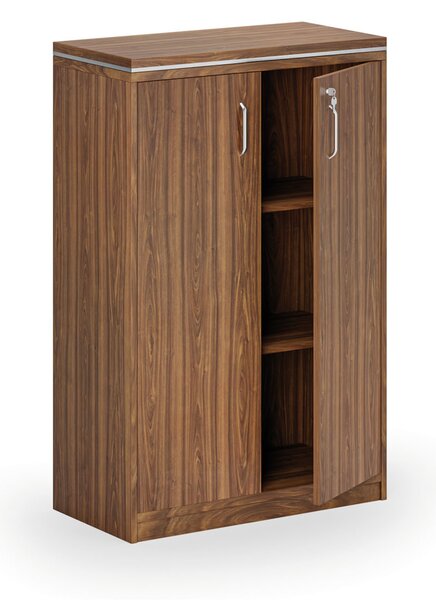Kancelárska skriňa ARRISTO LUX, 800 x 400 x 1236 mm, orech