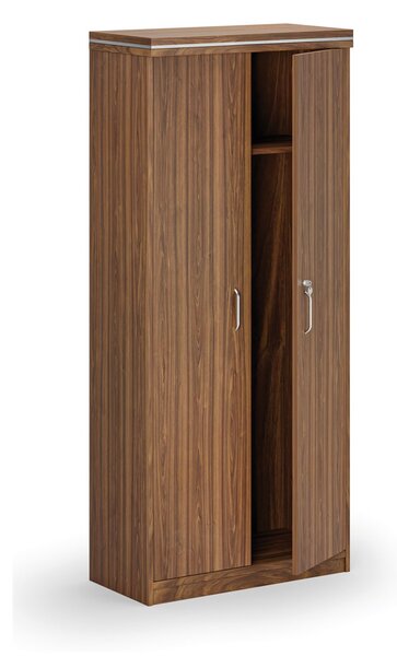Šatníková skriňa s výsuvom ARRISTO LUX, 800 x 400 x 1836 mm, orech