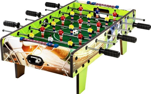 Mini stolný futbal s nožičkami, 70 x 37 x 25 cm, potlač