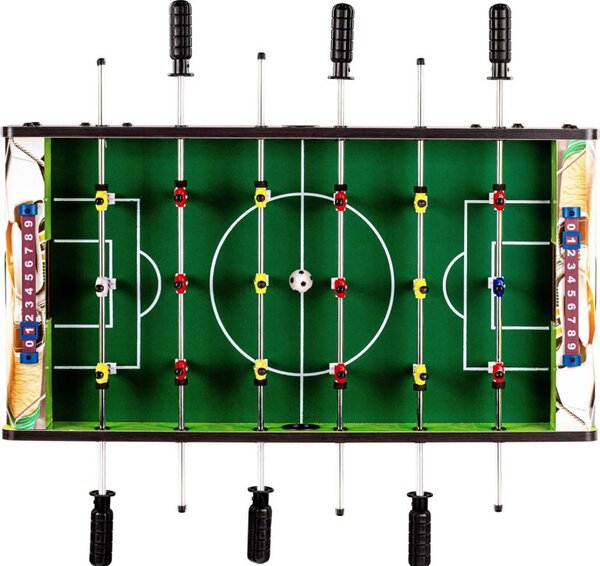Mini stolný futbal s nožičkami, 70 x 37 x 25 cm, potlač