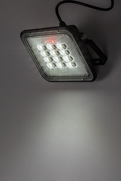 RABALUX 77141 Melk solárne nástenné svietidlo/reflektor LED 6,5W/1000lm 3000+4000+6500K IP65 čierna
