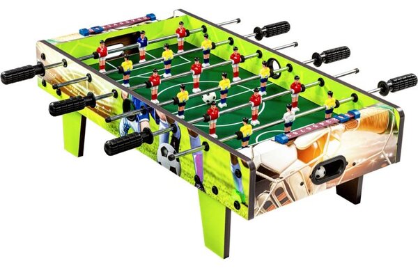 Mini stolný futbal s nožičkami, 70 x 37 x 25 cm, potlač