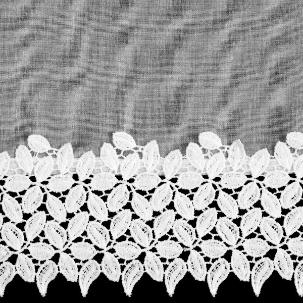 KRÁTKA ZÁCLONA NA PÚTKACH HESTIA 150X40 CM BIELA