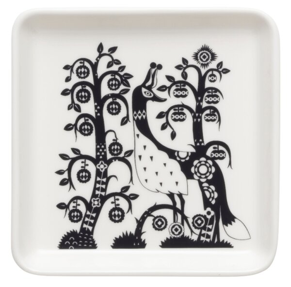 Iittala Tanier Taika 12x12cm, čierny