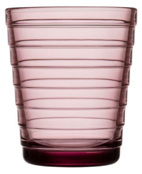 Iittala Poháre Aino Aalto 0,22l, 2ks, ružové calluna