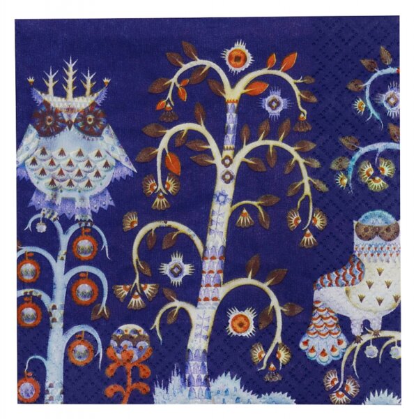 Iittala Servítky Taika 33x33cm, 20ks / modré