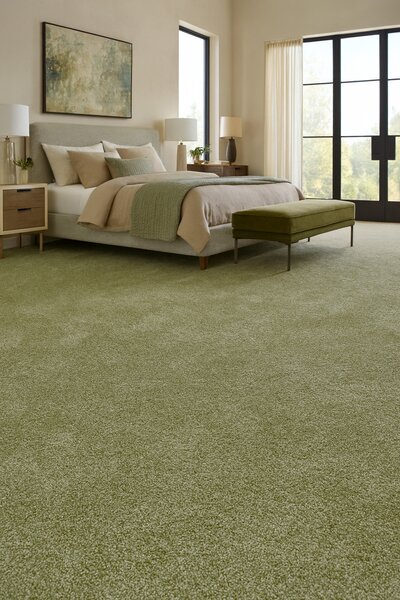 Condor Carpets , Metrážny koberec Prestige 445, na mieru, šíře 4m, zelená, ab (mriežka), detská izba