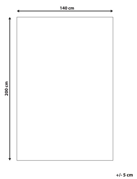 Detský koberec tmavozelený bavlnený 140 x 200 cm obdĺžnikový s farebnými strapcami prateľný v práčke detská izba