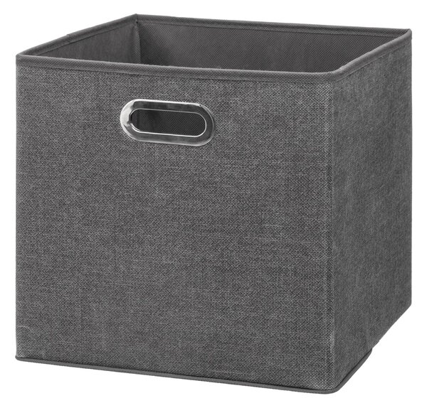 Úložný box Simple, 31x31x31 cm, sivá