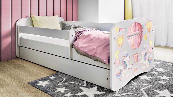 POSTEĽ PRE DETI A MLÁDEŽ 80/160 cm, biela MID.YOU - Detské izby, Online Only