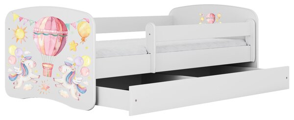 POSTEĽ PRE DETI A MLÁDEŽ 80/160 cm, biela MID.YOU - Detské izby, Online Only
