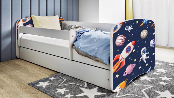 POSTEĽ PRE DETI A MLÁDEŽ 80/160 cm, biela MID.YOU - Detské izby, Online Only