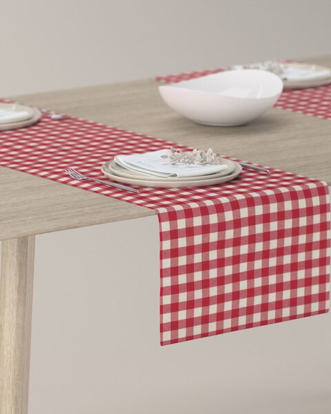 Štóla na stôl farba produktu červená látka vzorované
