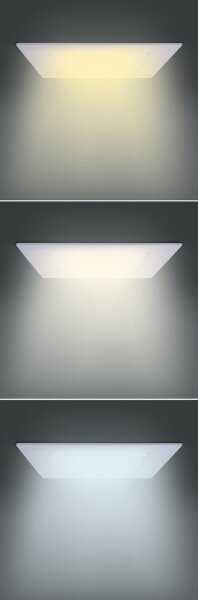 Solight WD141 - LED zapustené svietidlo 12W/230V 3000/4000/6000K 17x17 cm biele
