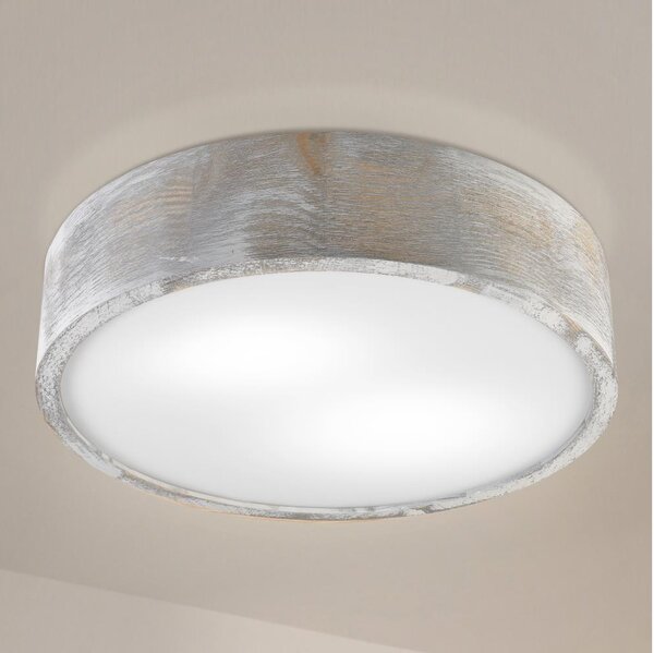 Brilagi - Stropné svietidlo PINO 2xE27/15W/230V borovicové/strieborné priemer 37,5 cm