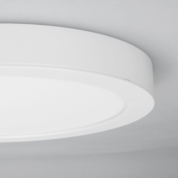 Solight WD242-W - LED panel 2v1 18W/230V 3000/4000/6000K priemer 22,5 cm IP54 biela