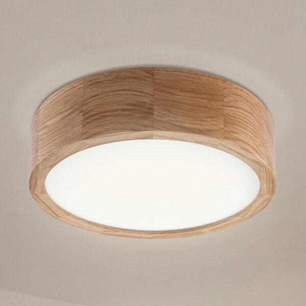 Brilagi - LED stropné svietidlo CARVALHO LED/20W/230V dub priemer 27,5 cm