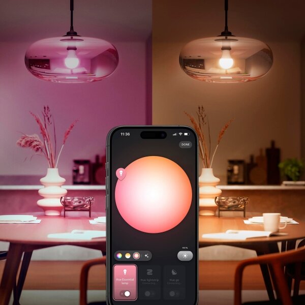 Sada 3x stmievateľných LED žiaroviek Philips Hue WACA E27/8W/230V 2200-6500K