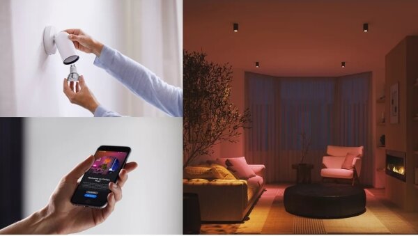 Sada 3x stmievateľných LED žiaroviek Philips Hue WACA GU10/4,7W/230V 2200-6500K