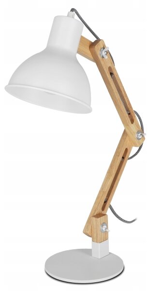 Stolová lampa 1xE27/40W/230V biela
