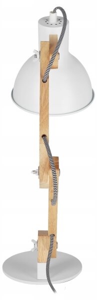 Stolová lampa 1xE27/40W/230V biela
