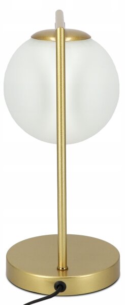 Stolná lampa 1xE27/40W/230V zlatá/biela