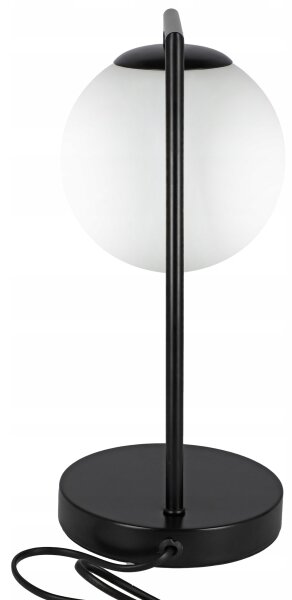 Stolová lampa 1xE27/40W/230V čierna/biela