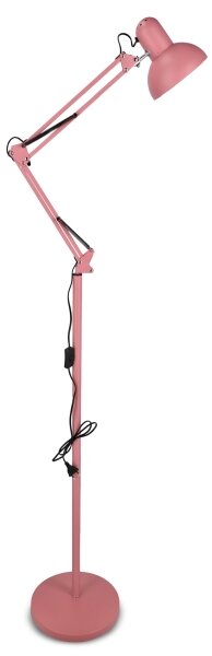 Stojacia lampa 1xE27/40W/230V ružová