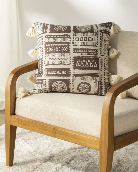 Obliečka na vankúš Tassel Nomad Tribal 45x45 cm