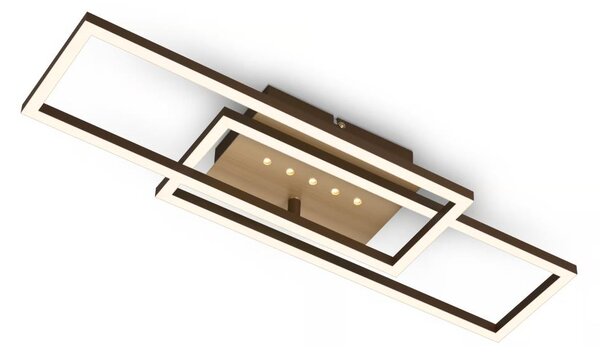Brilo - LED Stmievateľné stropné svietidlo LED/30W/230V 3000K hnedá