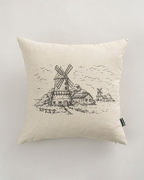Obliečka na vankúš Countryside Windmill 45x45 cm