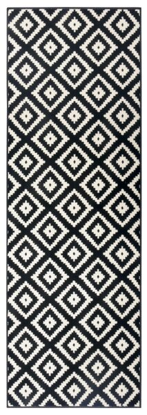 Hanse Home Kusový koberec Hamla 105477 Black Cream - 80x150 cm