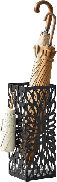 SONGMICS Stojan na dáždniky SVEA II 41 cm čierny