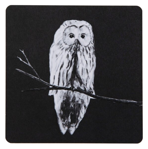 Miiko Design Podtácok Owl 10x10cm