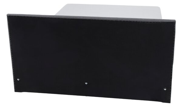 KONDELA Boxspringová posteľ, sivá, 140x200, ADARA