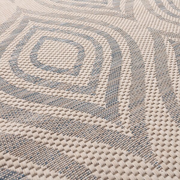 Koberec Breeze beige/raw/blue 200x290cm