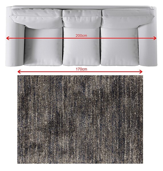 Koberec Royal Nomadic Living dark grey/sailor blue 120x170cm